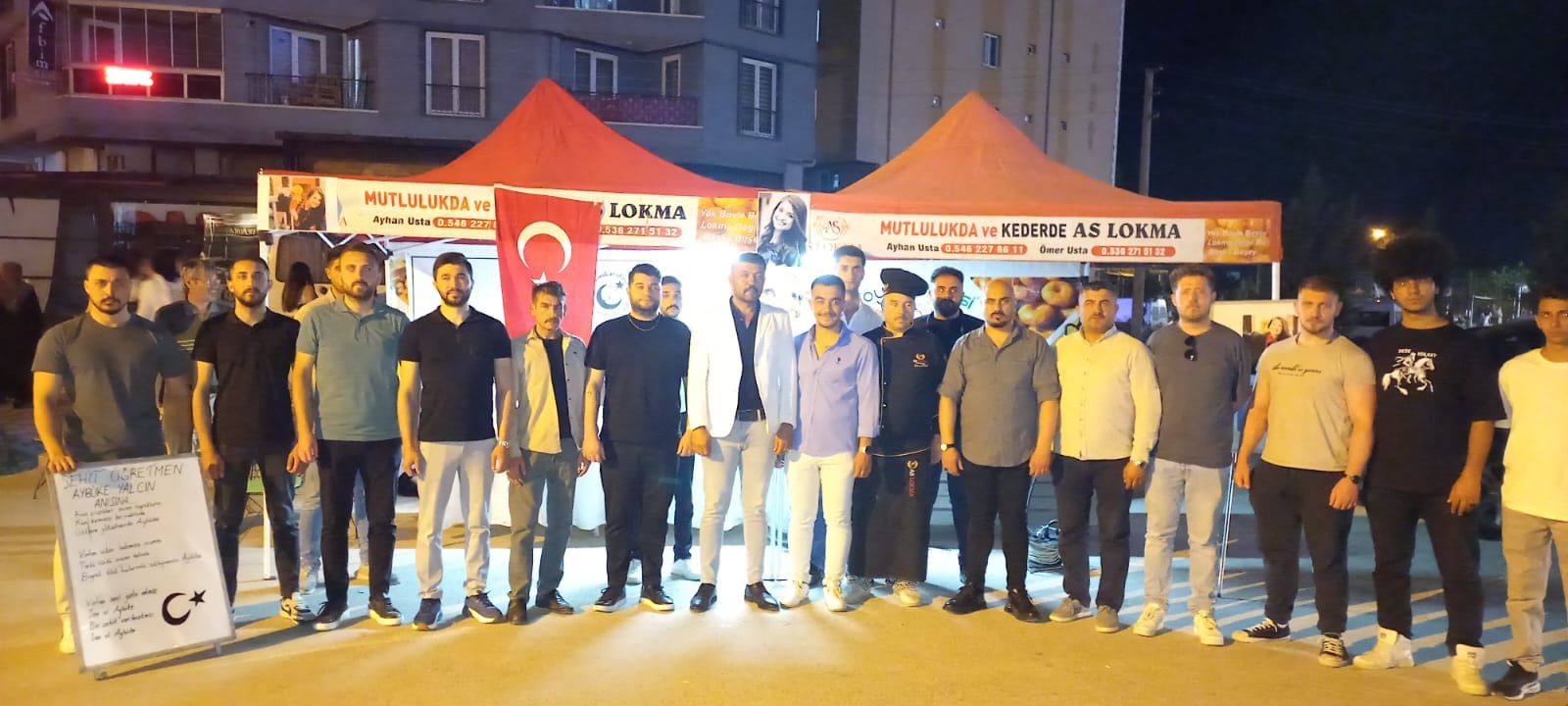 Ülkü Ocakları Şehit Aybüke Öğretmen'i unutmadı