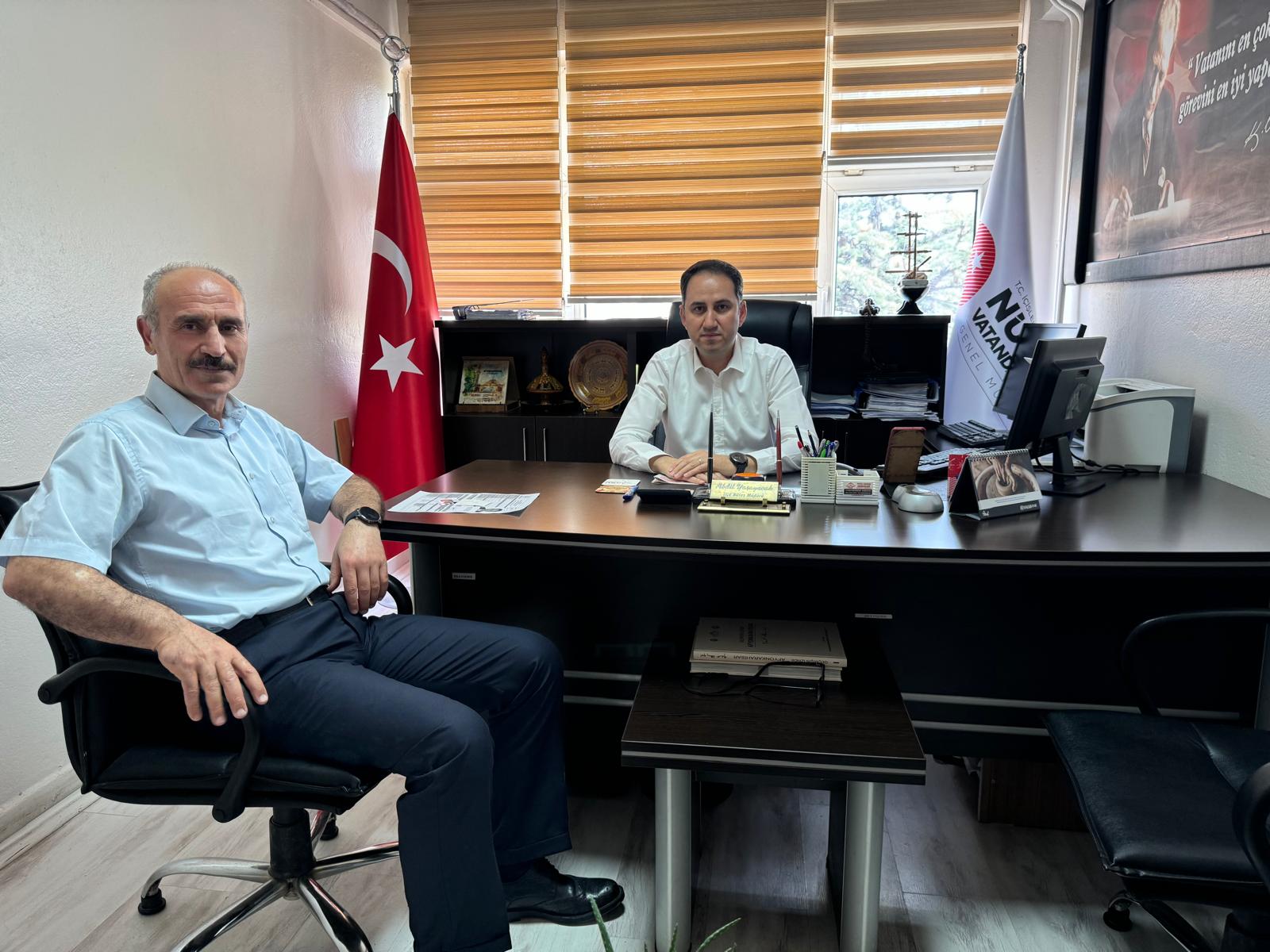 Kaymakam Bolat'tan Çat Kapı Ziyaretler