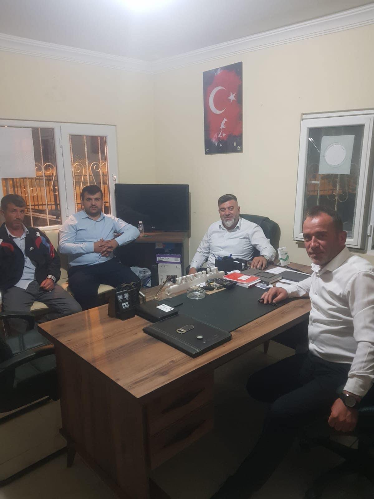 Başkan Uygur'dan Muhtarlık Ziyaretleri Sürüyor