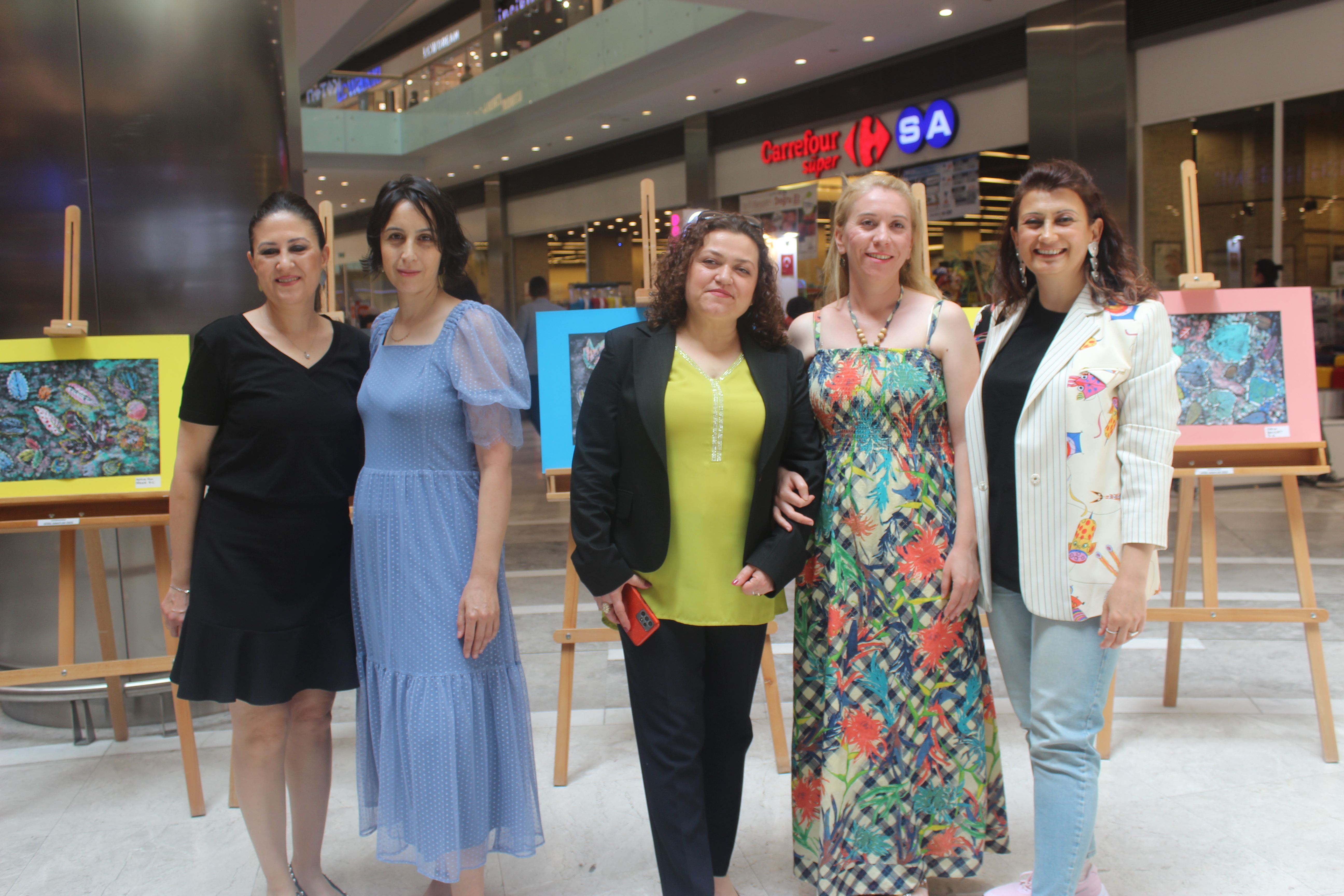 "ÖĞRENCİLERİMİZİN ESERLERi BÜYÜK İLGİ GÖRDÜ"