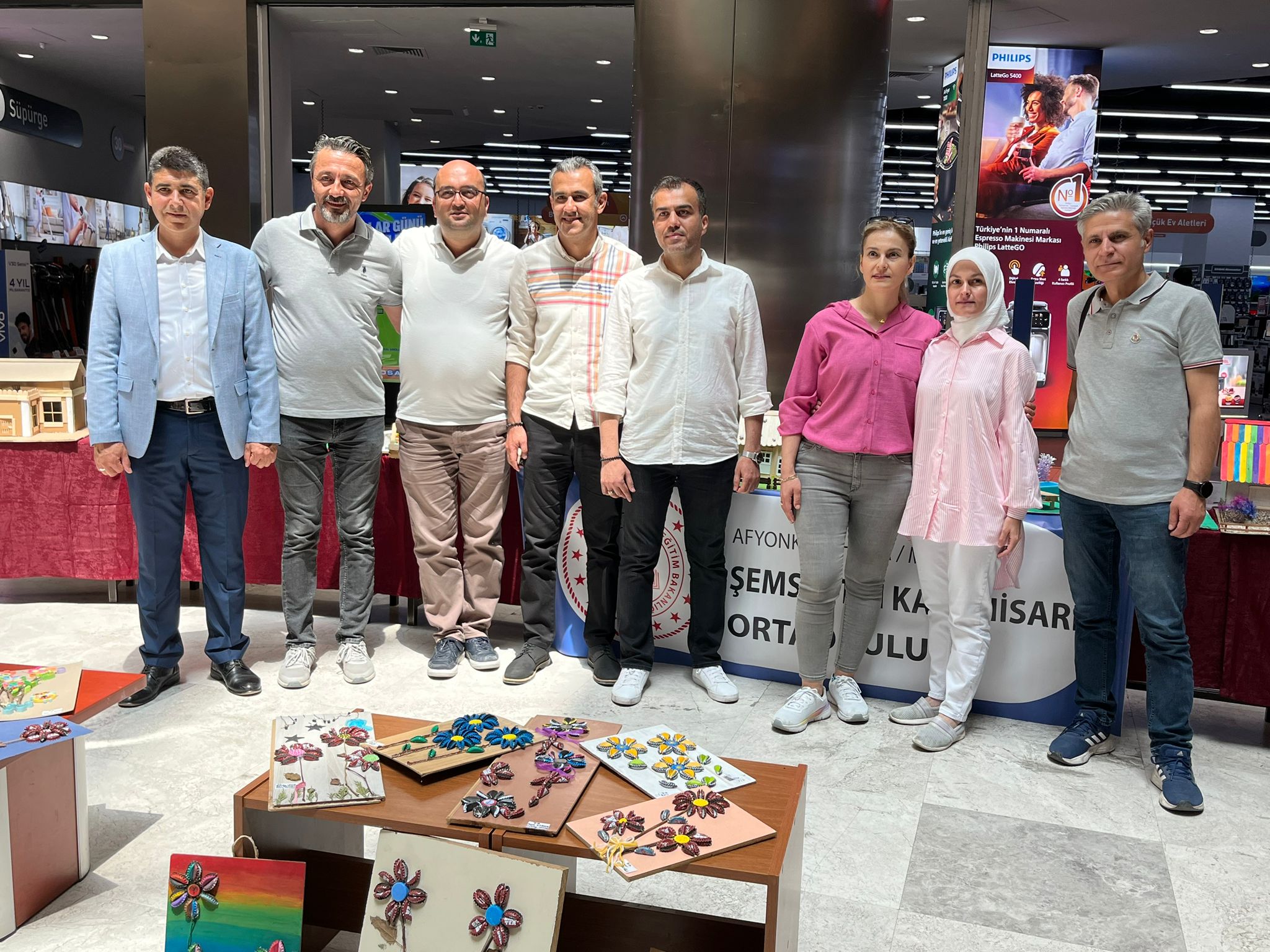 "ÖĞRENCİLERİMİZİN ESERLERi BÜYÜK İLGİ GÖRDÜ"