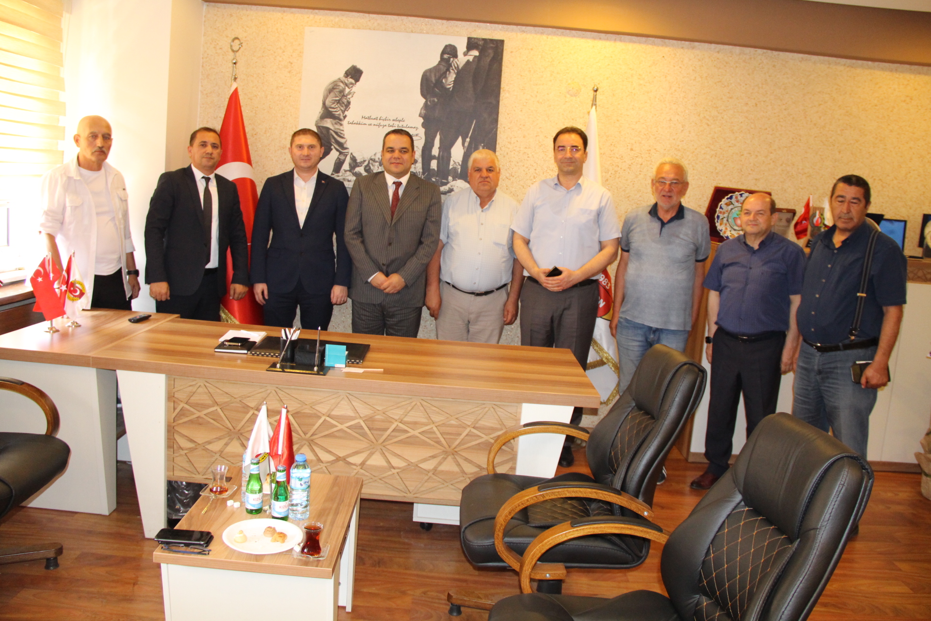 ÖZDİLEKLER’DEN AGC’YE NEZAKET ZİYARETİ