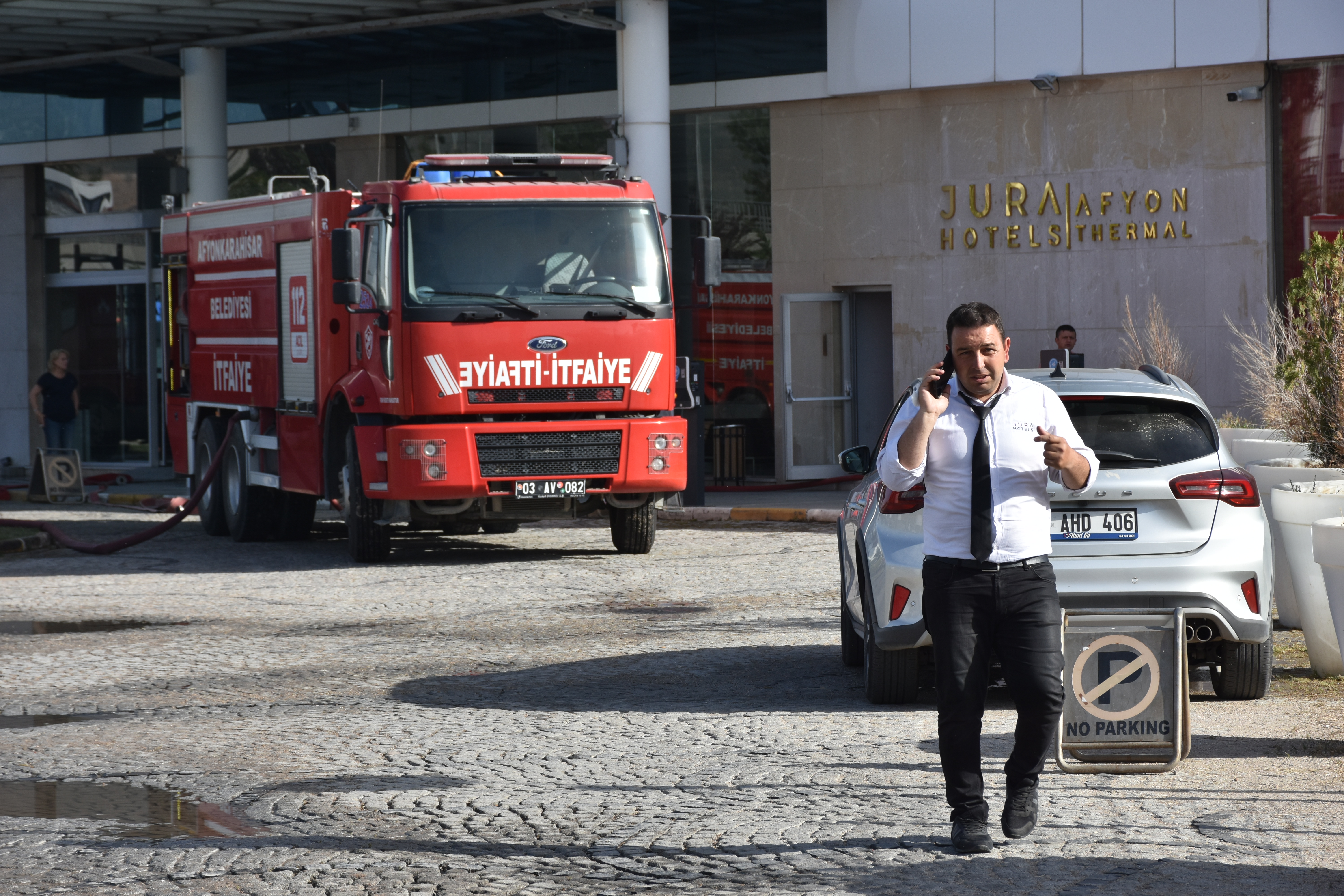 Termal Otelde Çıkan Yangın Söndürüldü: Dumandan etkilenen 6 kişinin sağlık durumları hakkında bilgi verildi