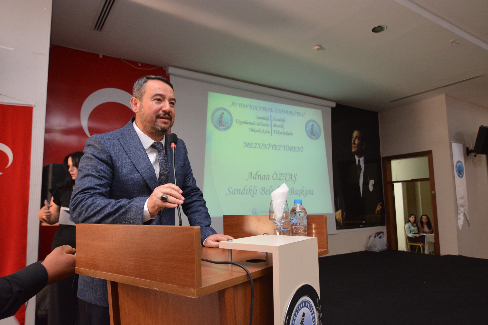 Başkan Öztaş Mezuniyet Töreninde Gençlerle Buluştu