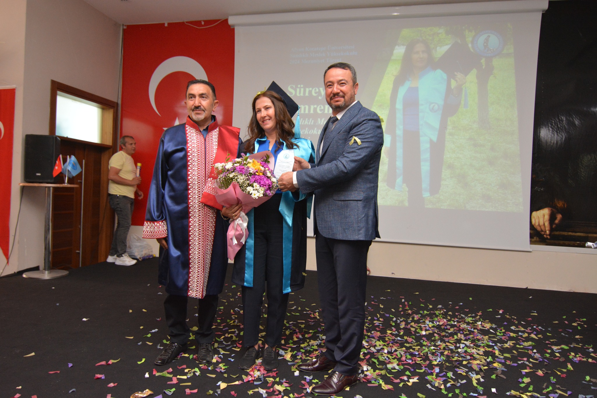 Başkan Öztaş Mezuniyet Töreninde Gençlerle Buluştu