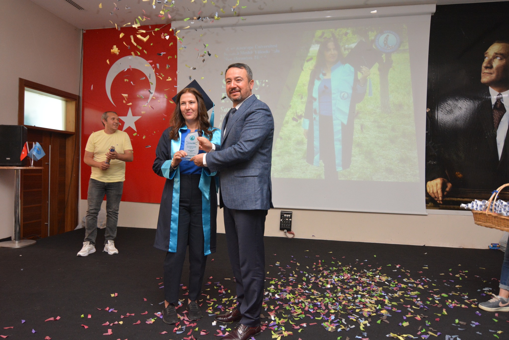 Başkan Öztaş Mezuniyet Töreninde Gençlerle Buluştu