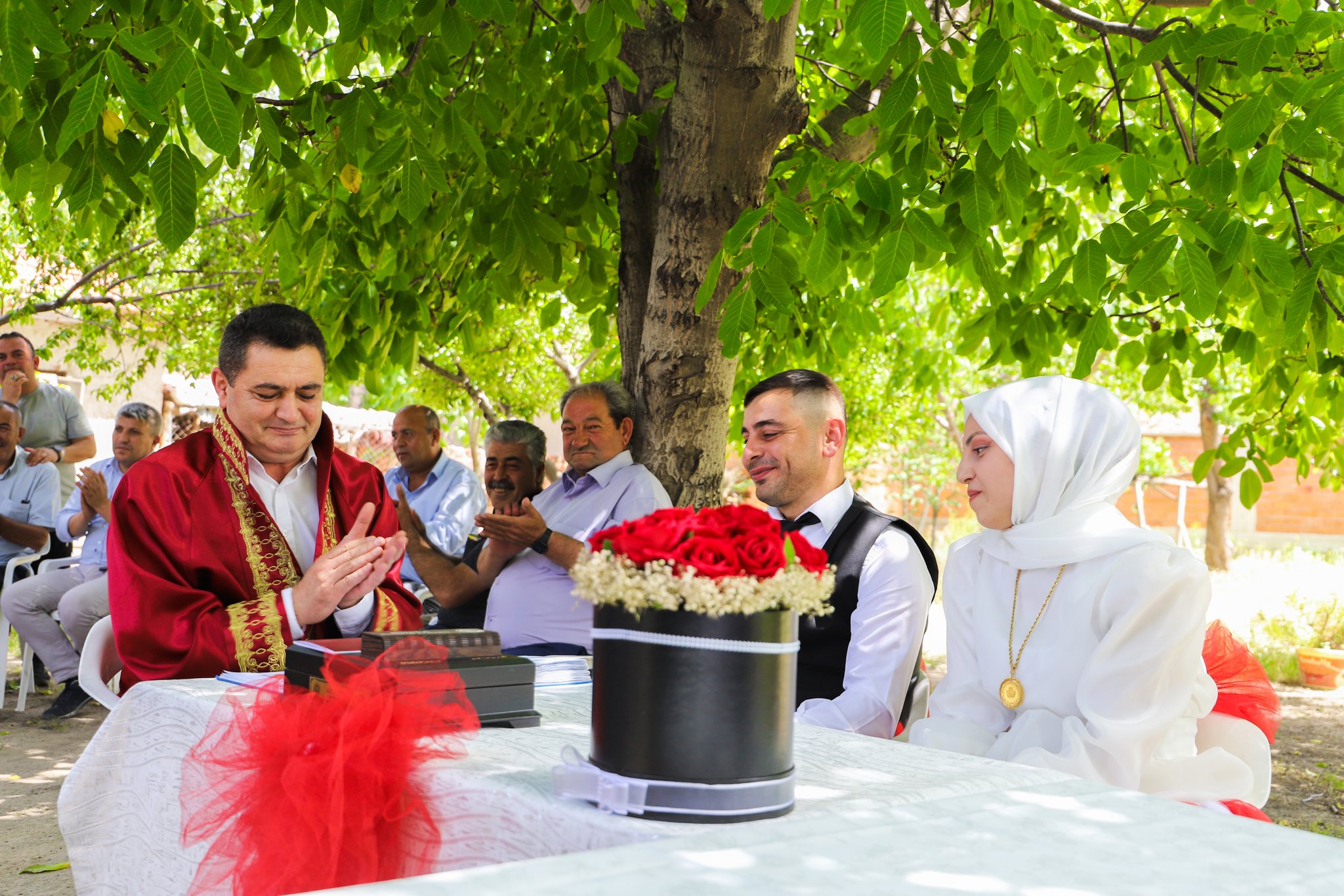 Başkan Altuntaş Genç Çiftin Nikahını Kıydı
