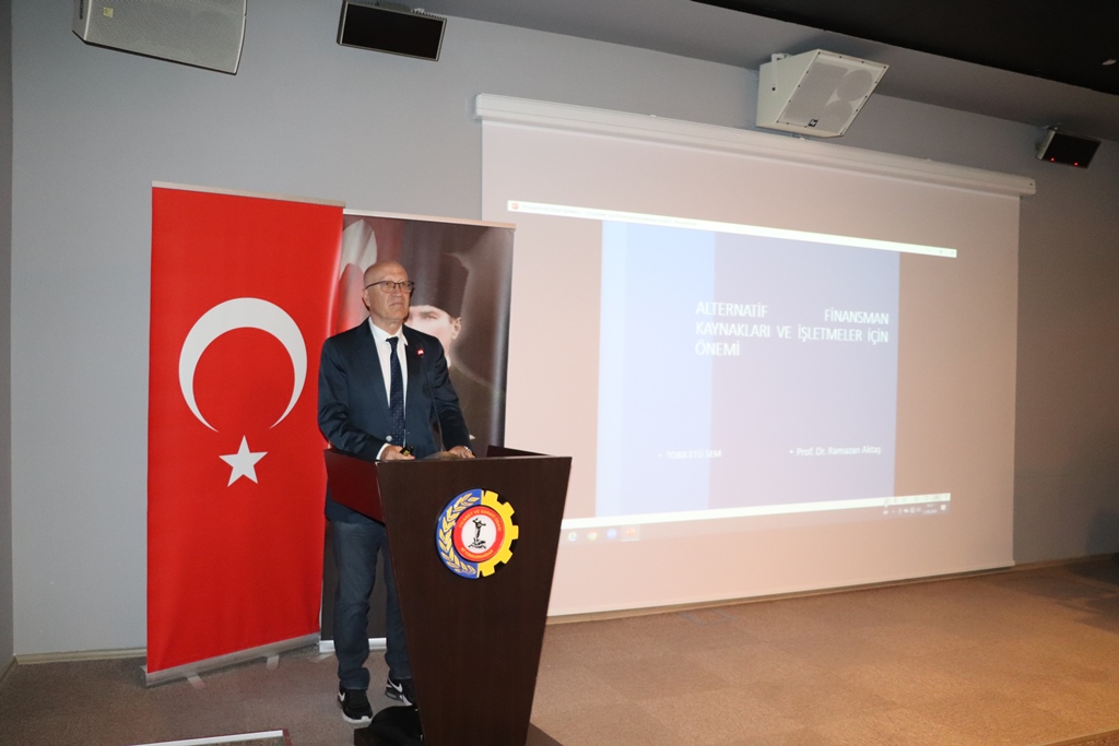 "ALTERNATİF FİNANS KAYNAKLARI" EĞİTİMİ VERİLDİ