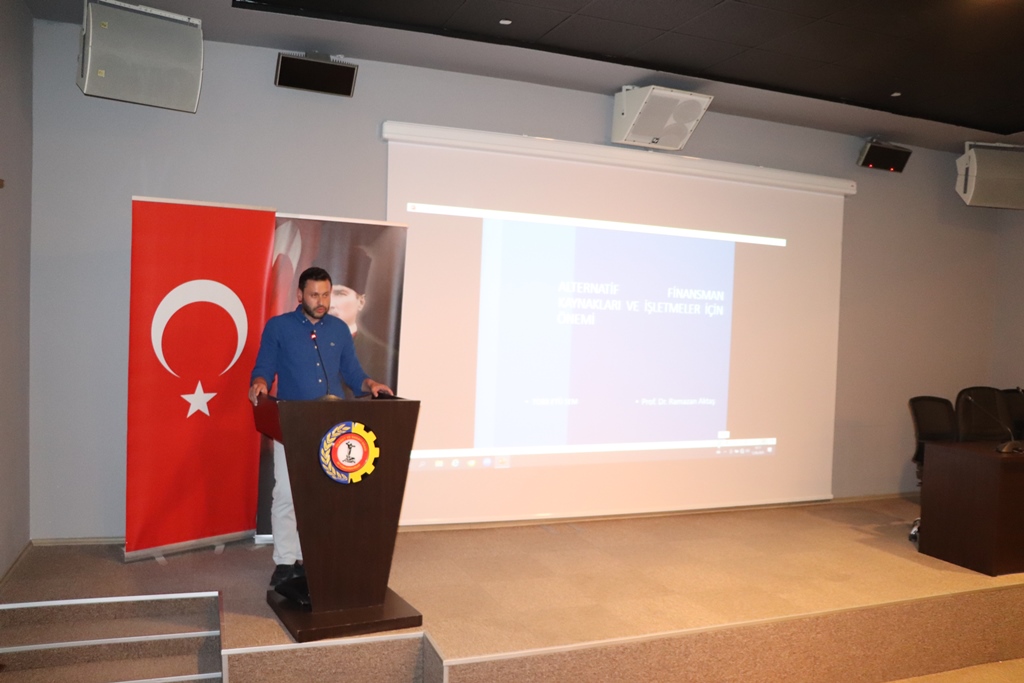 "ALTERNATİF FİNANS KAYNAKLARI" EĞİTİMİ VERİLDİ