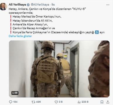 4 İlde 'Kuyu-5' Operasyonu: 57 Gözaltı