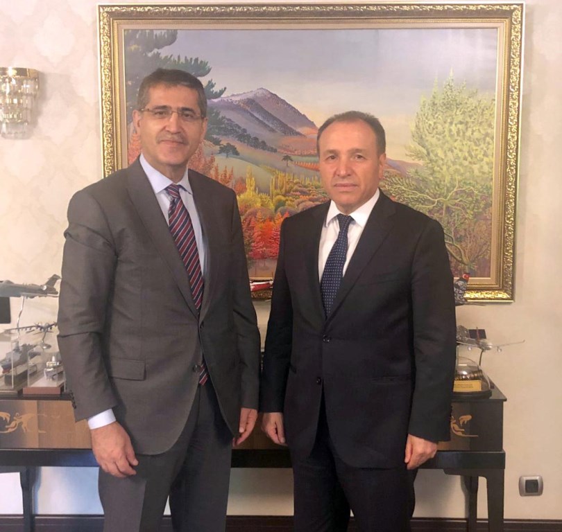 REKTÖR PROF. DR. KARAKAŞ ANKARA'DA TEMASLARDA BULUNDU