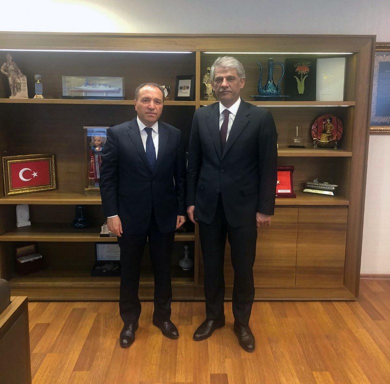 REKTÖR PROF. DR. KARAKAŞ ANKARA'DA TEMASLARDA BULUNDU