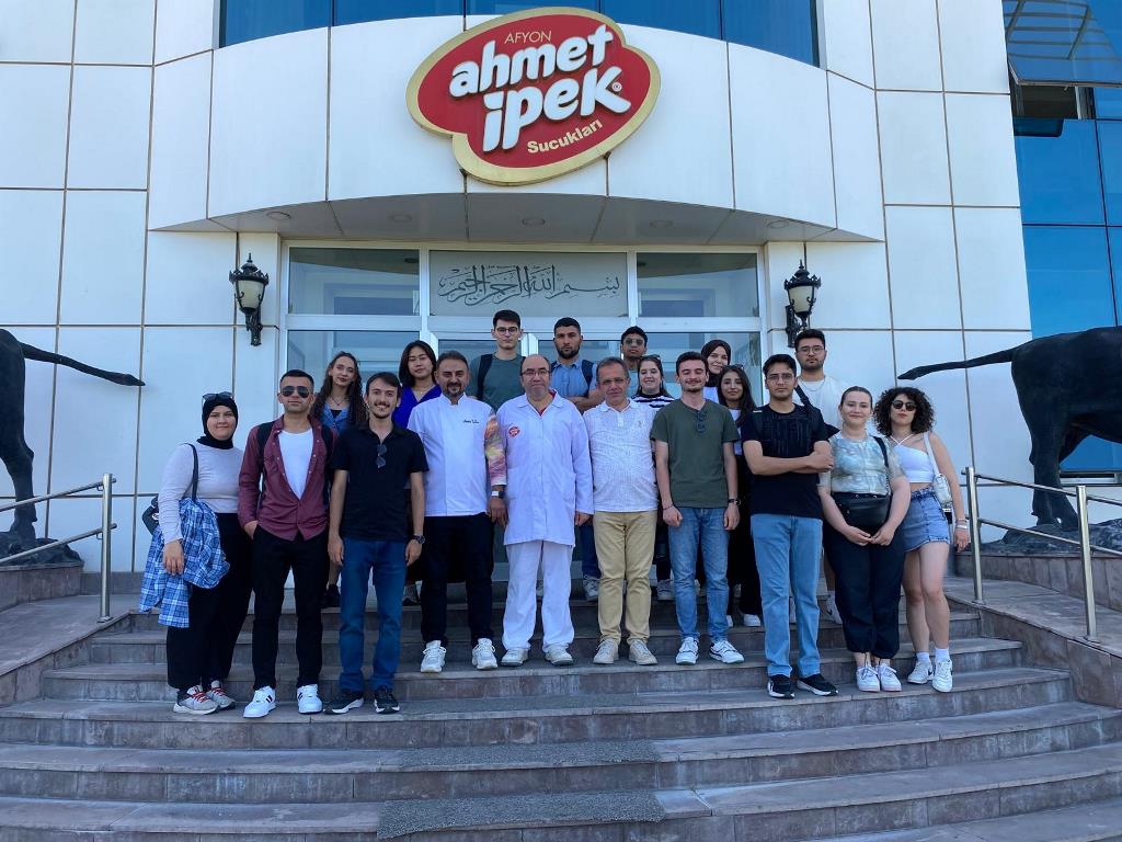 AKÜ ÖĞRENCİLERİNDEN AHMET İPEK TESİSLERİNE TEKNİK GEZİ