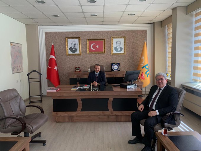 Müdür Örsdemir'e Ziyaretçi Akını