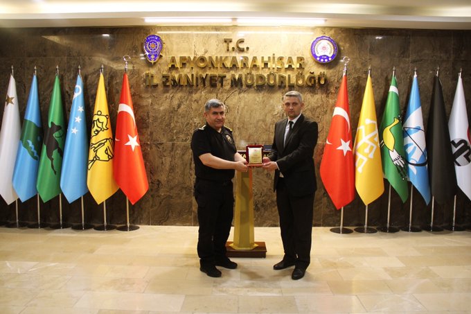 Emniyet Müdür Ay'a Başkan Akyıldız'dan Ziyaret