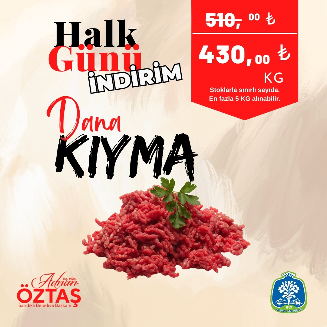 Sandıklı Belediyesi'nden Halka Özel İndirim!
