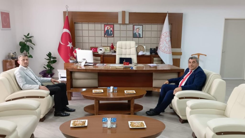 BAŞKAN YILDIRIM'DAN MÜDÜR SÜNNETCİ'YE ZİYARET
