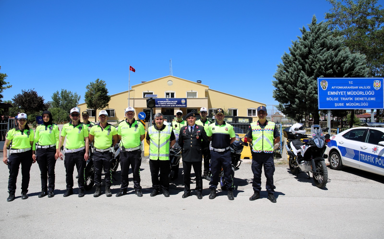 Afyon'un Emniyeti Ona Emanet Müdür Ay Denetimleri Yerinde İnceledi