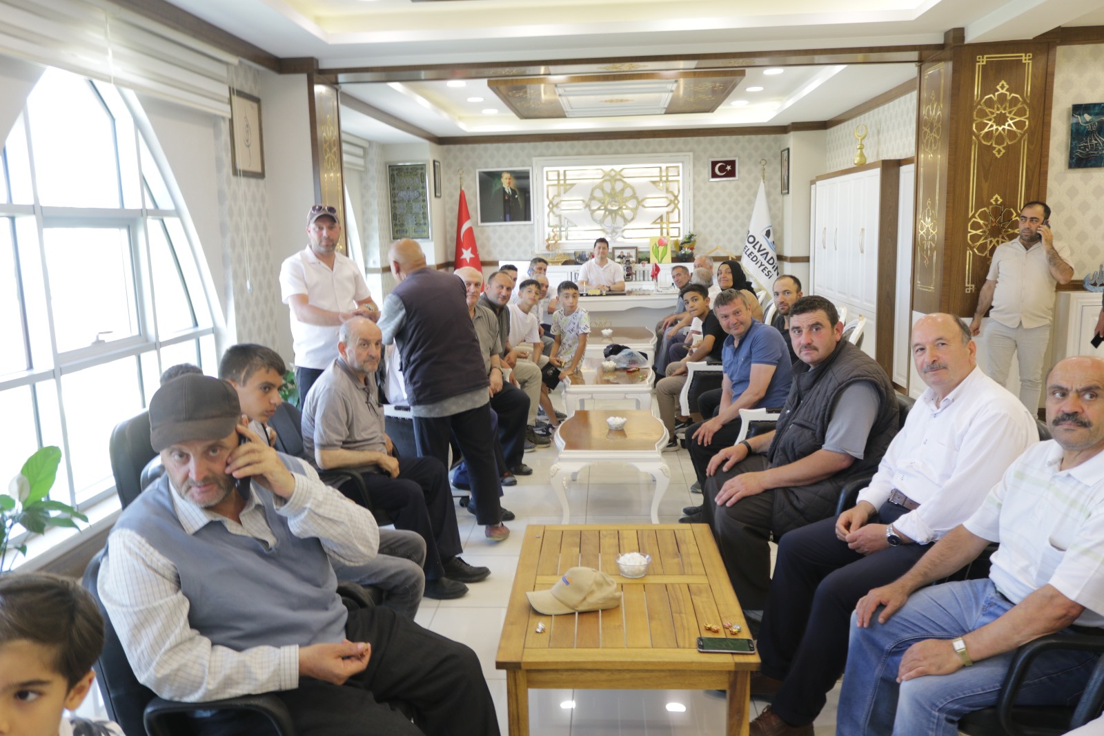 Bolvadin’de Bayramlaşma Programına Yoğun İlgi!