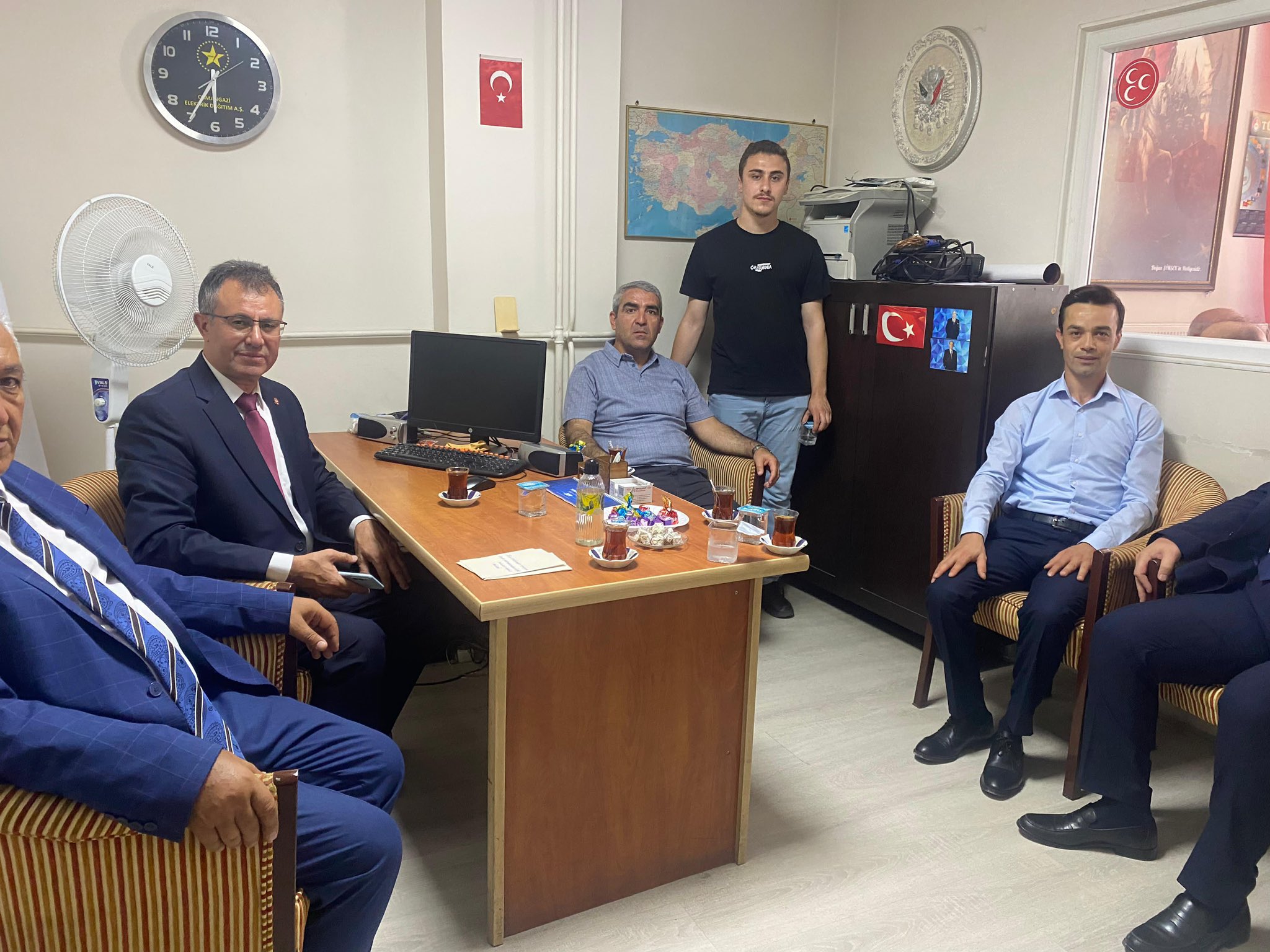 Partiler Arası Bayramlaşma Programı Gerçekleştirildi