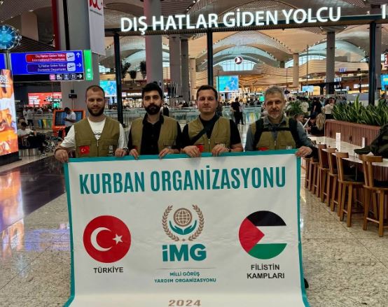 Afyon'dan  müslümanların yanında olmak için yola çıktılar