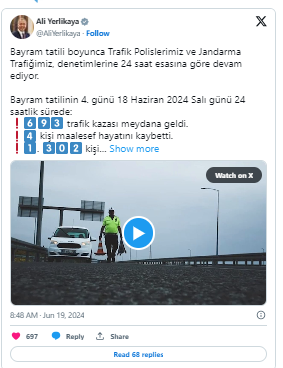 Kurban Bayramı Tatilinin İlk 4 Günlük Bilançosu Açıklandı!