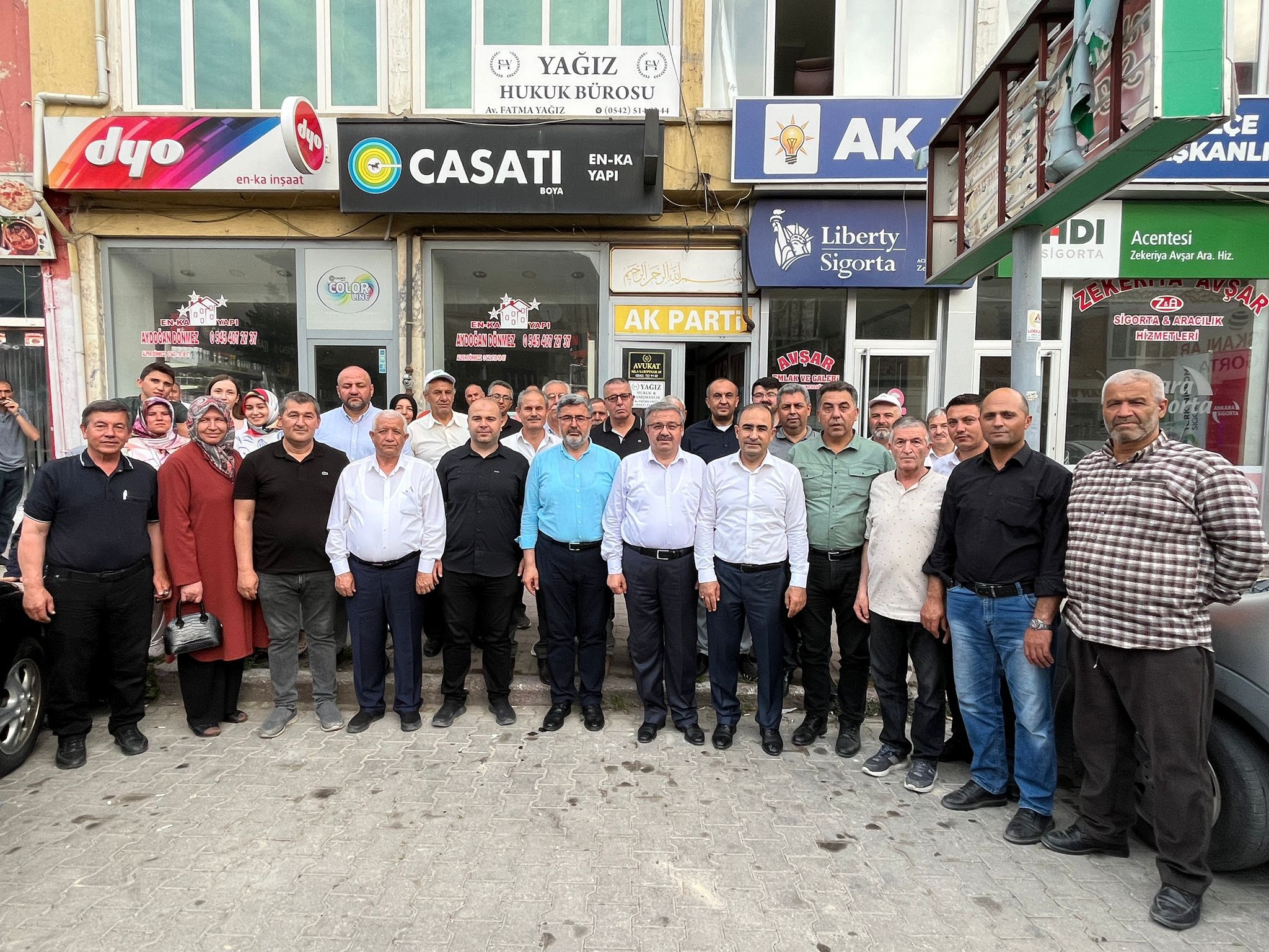 AK PARTİ’DEN TÜM İLÇELERDE BİRLİK VE BERBERLİK MESAJI