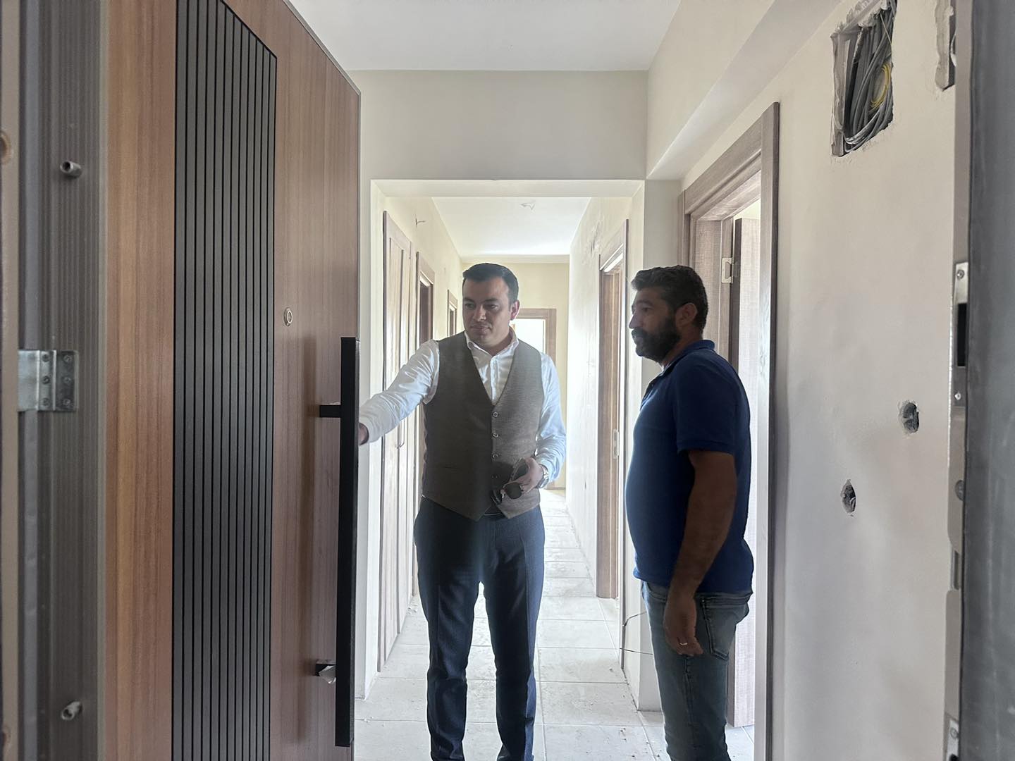 Kaymakam Halis Teknik Ziyaretler Gerçekleştirdi