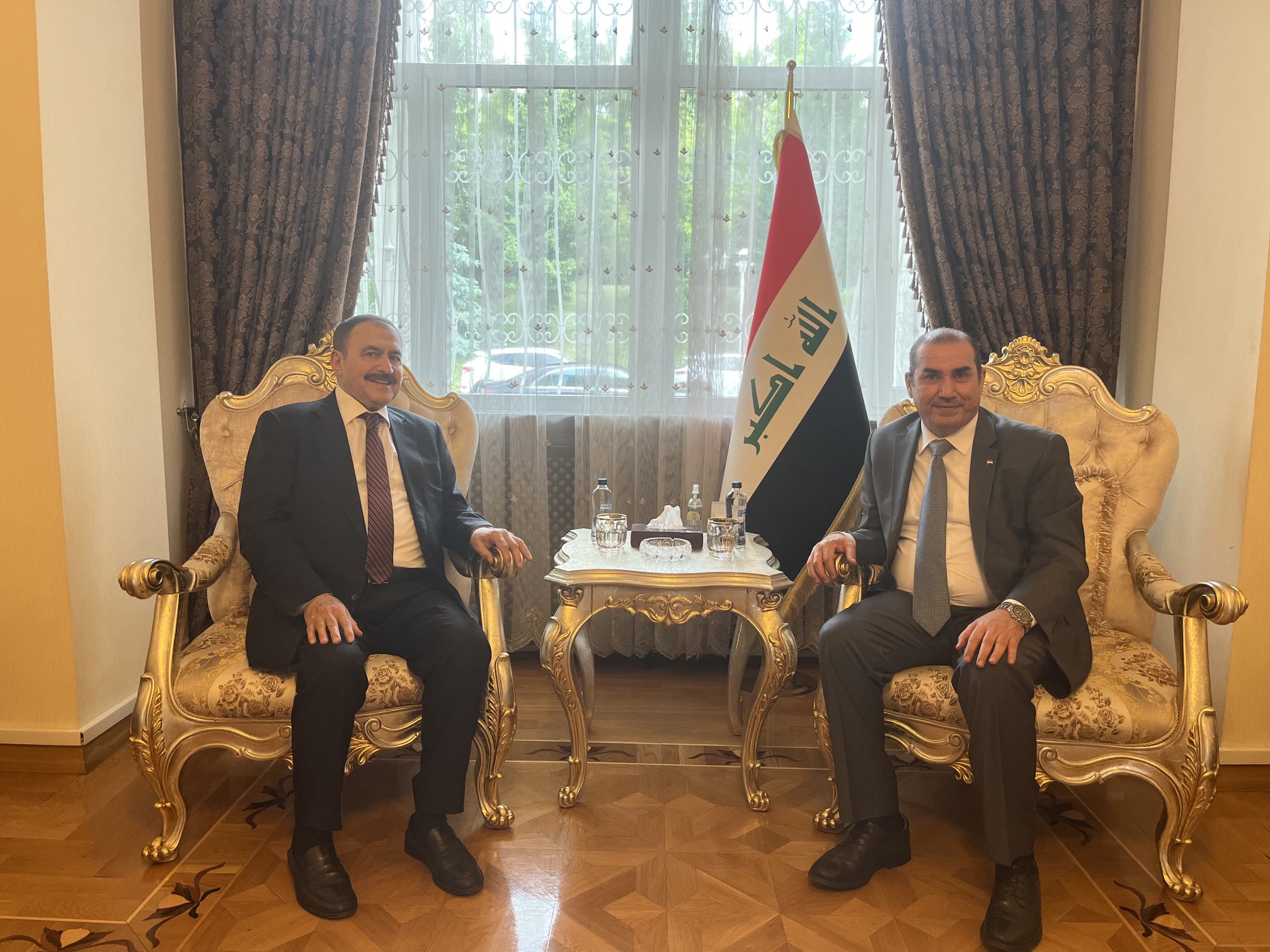 Eski Bakan Eroğlu Irak Büyükelçisiyle Bir Araya Geldi