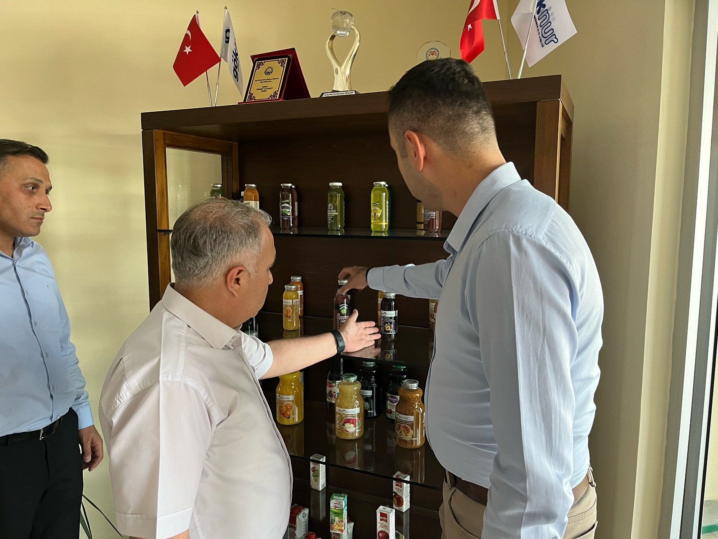 Kaymakam Duru Müdür Güneş’ten Bilgiler Aldı