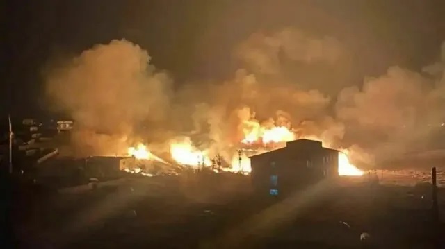 Diyarbakır Ve Mardin'deki Yangından Acı Haber!