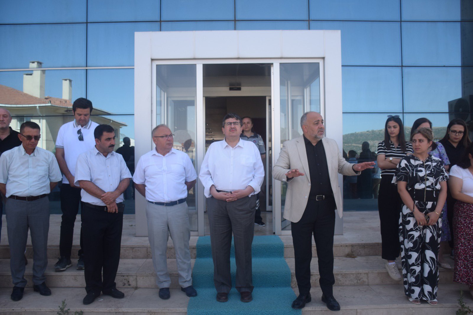 Müdür Kasapoğlu  Personeliyle Bayramlaştı