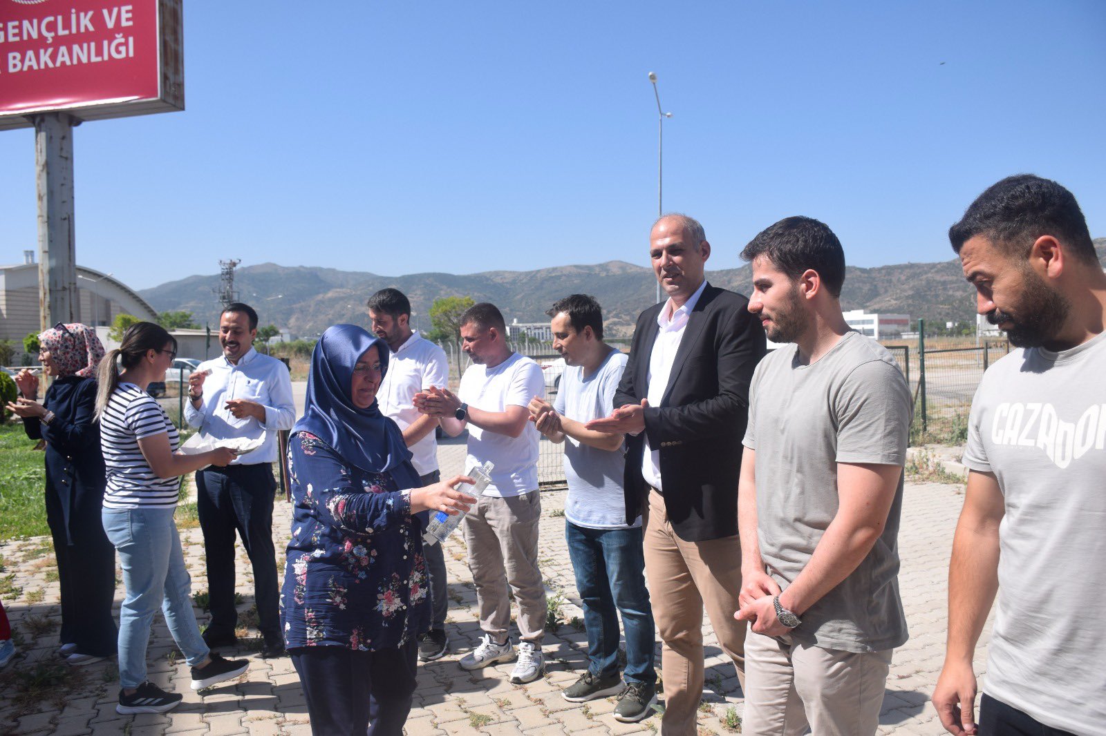 Müdür Kasapoğlu  Personeliyle Bayramlaştı