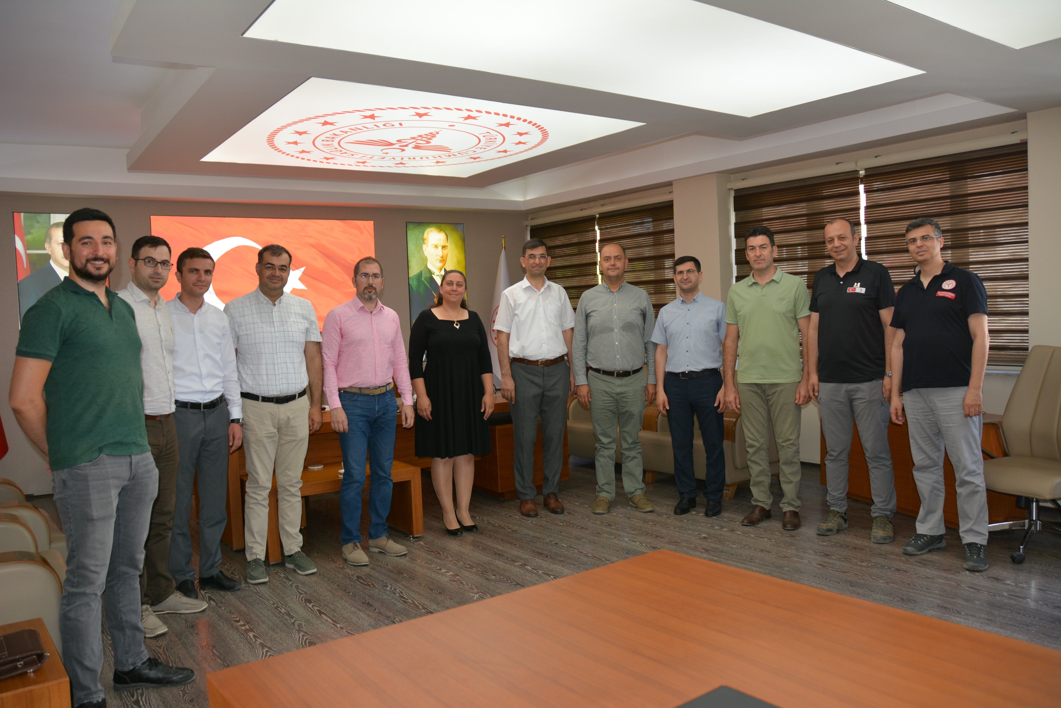 Afyon İl Sağlık Müdürlüğü'nde personeller bayramlaştı