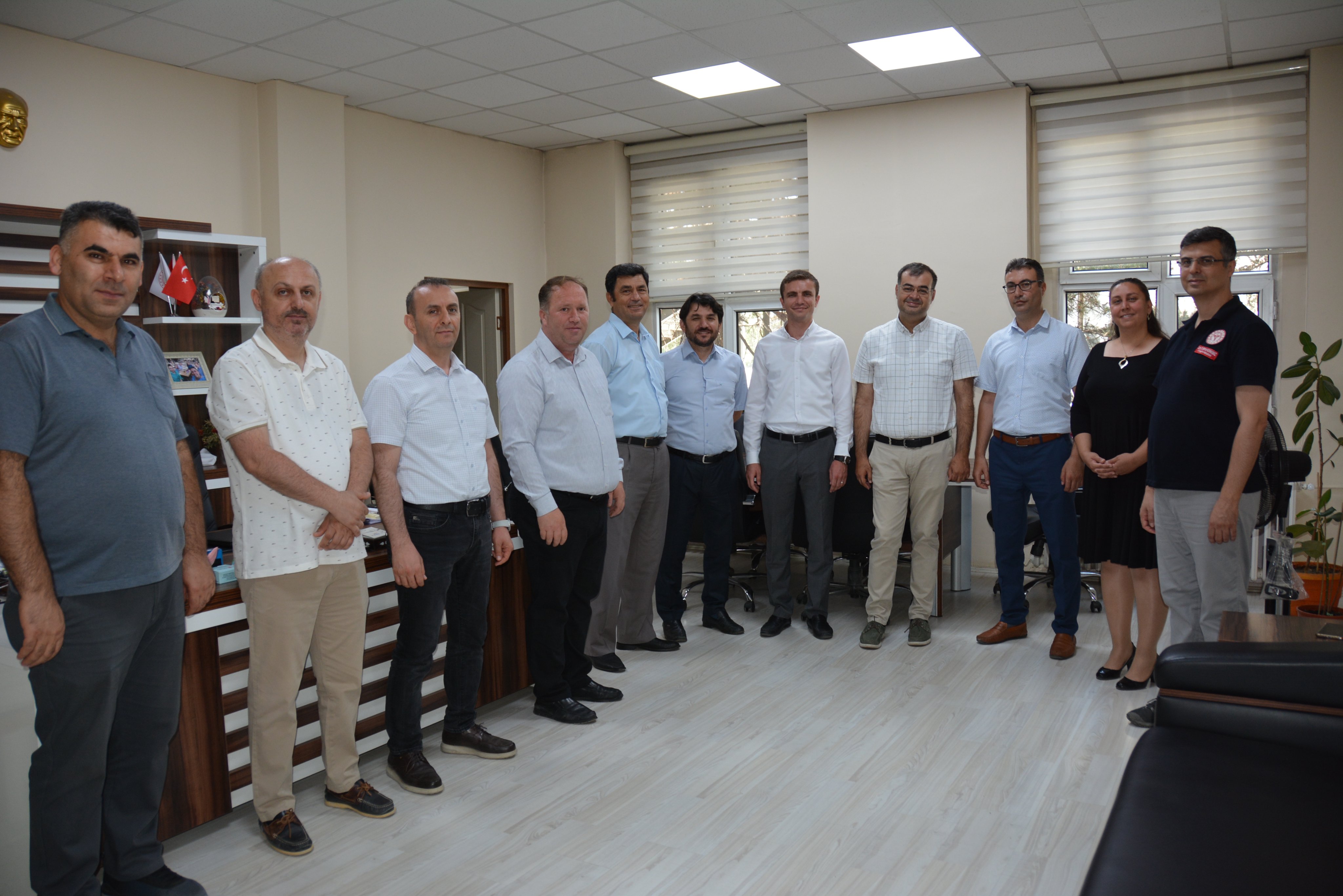 Afyon İl Sağlık Müdürlüğü'nde personeller bayramlaştı