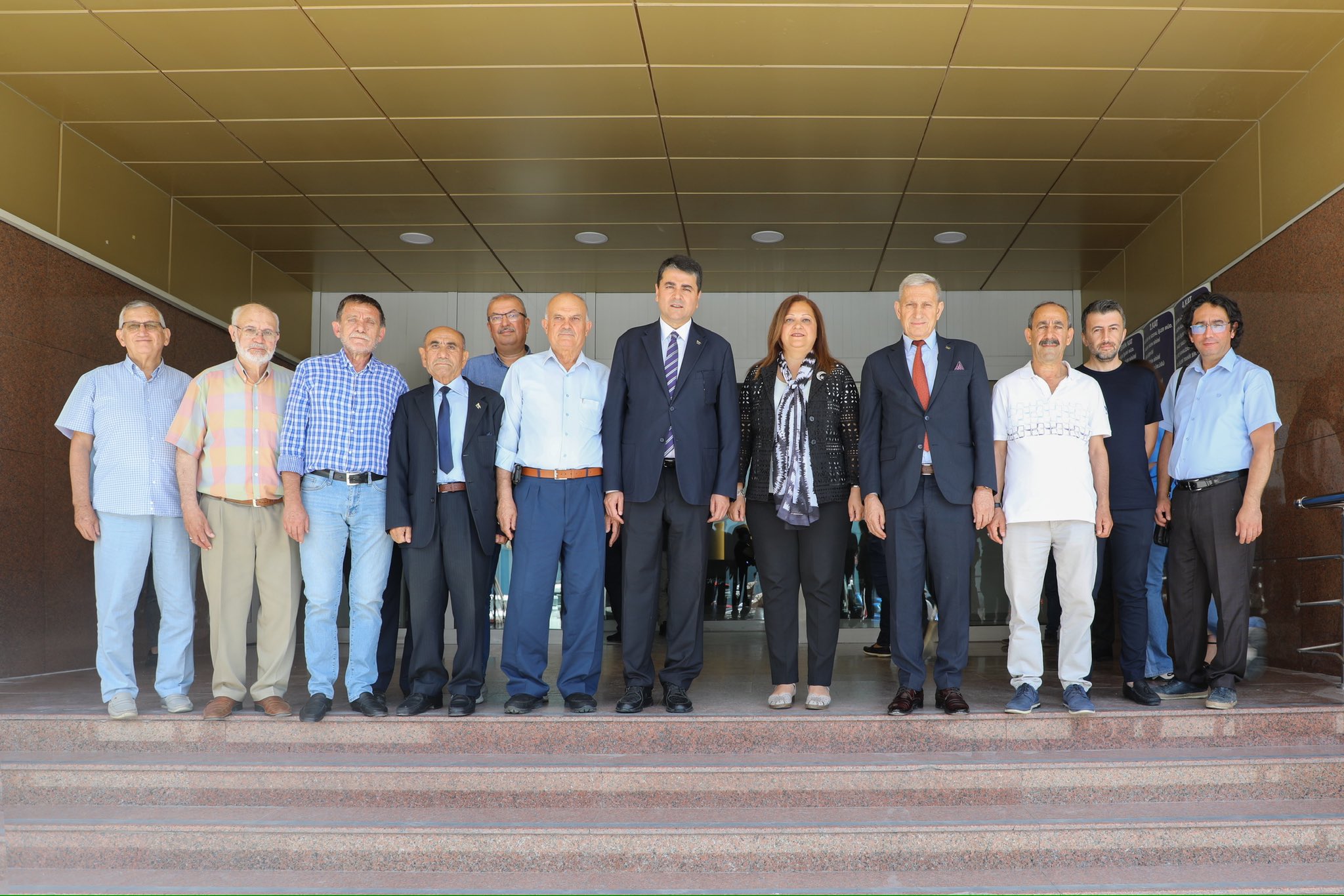 DP Genel Başkanı  Uysal Topuklu Efeyi Ziyaret Etti