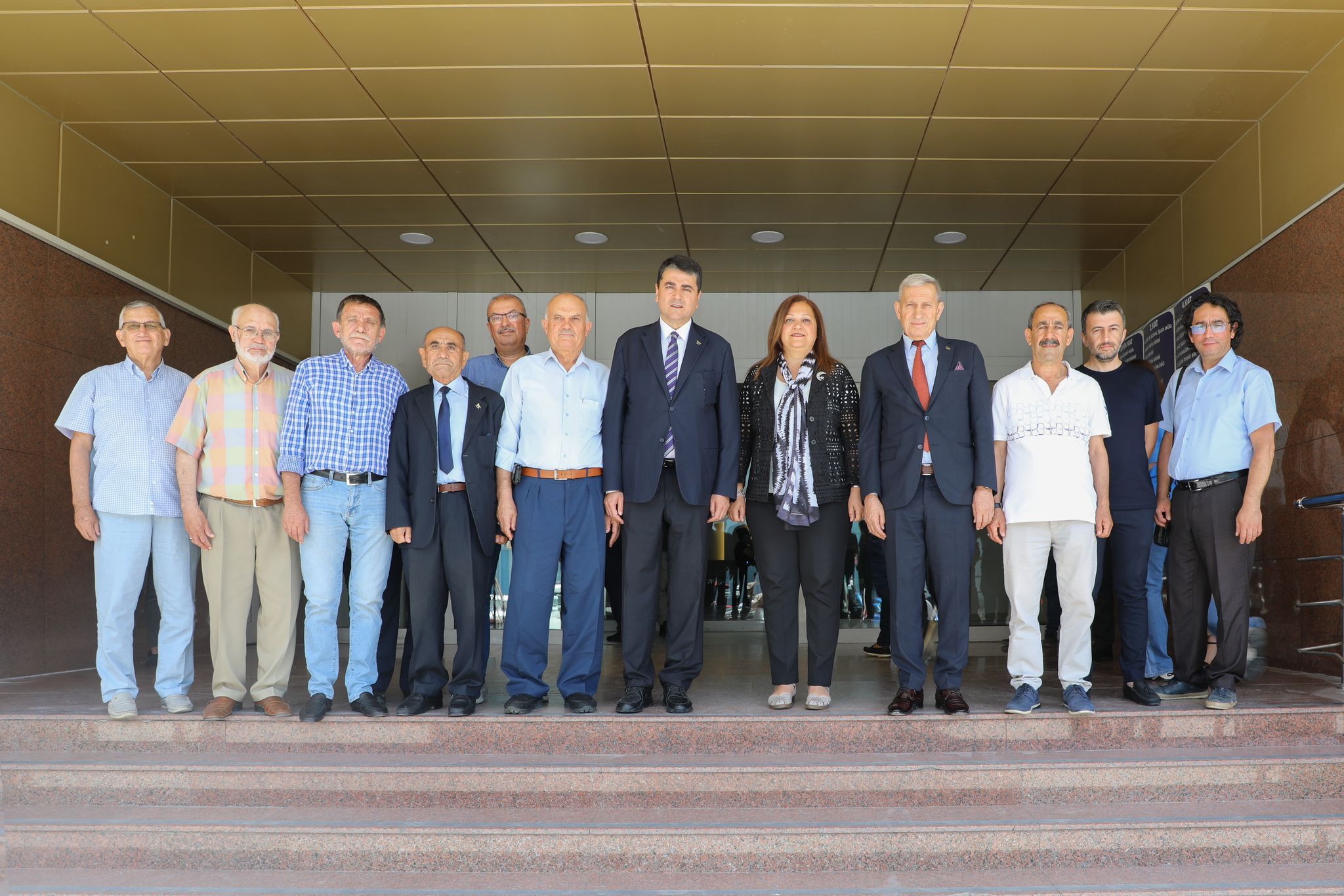 Başkan Köksal'dan DP Lideri Uysal'a Teşekkür