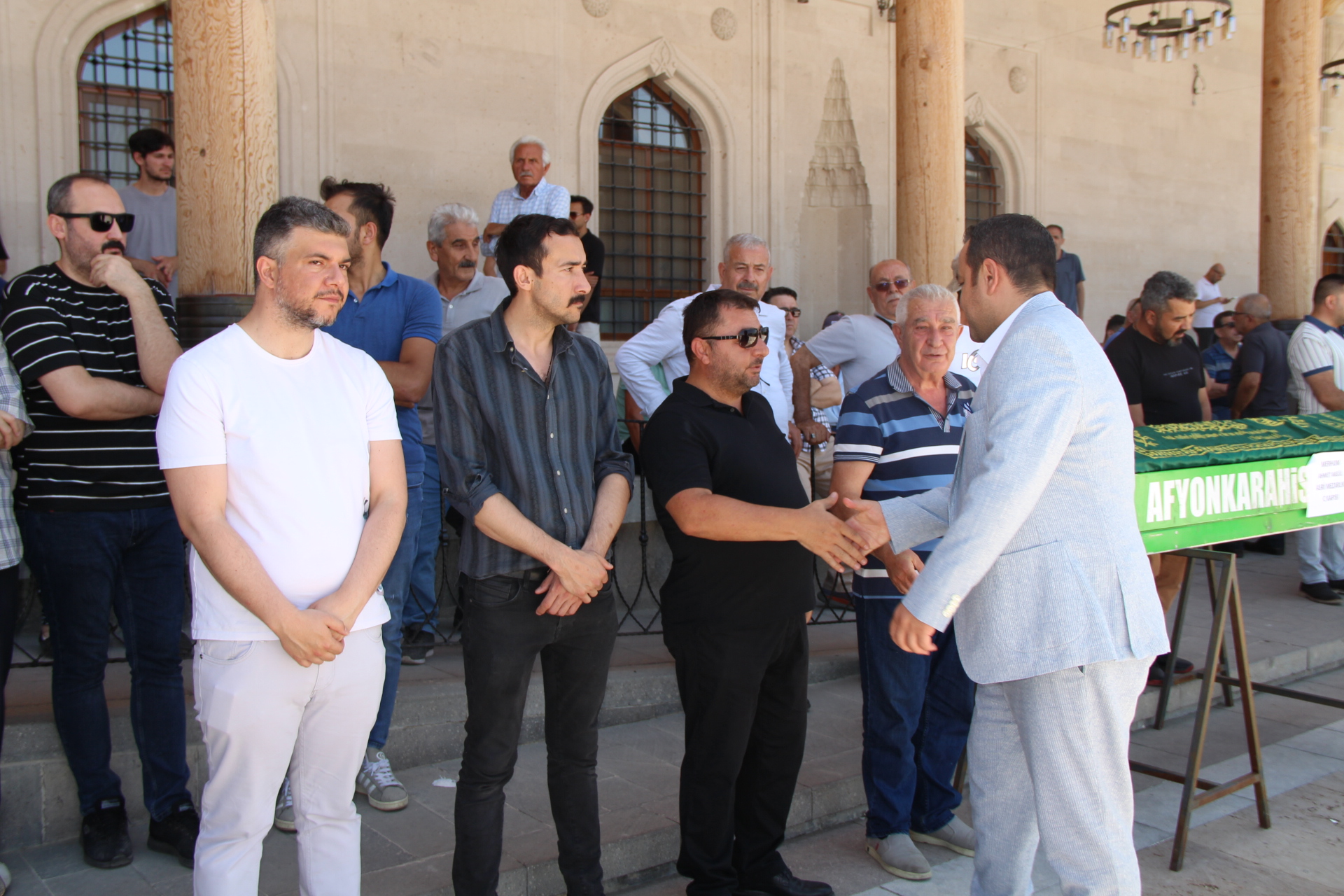 Başkan Köksal, Eğitimci Ahmet Akgül’ün Cenaze Törenine Katıldı