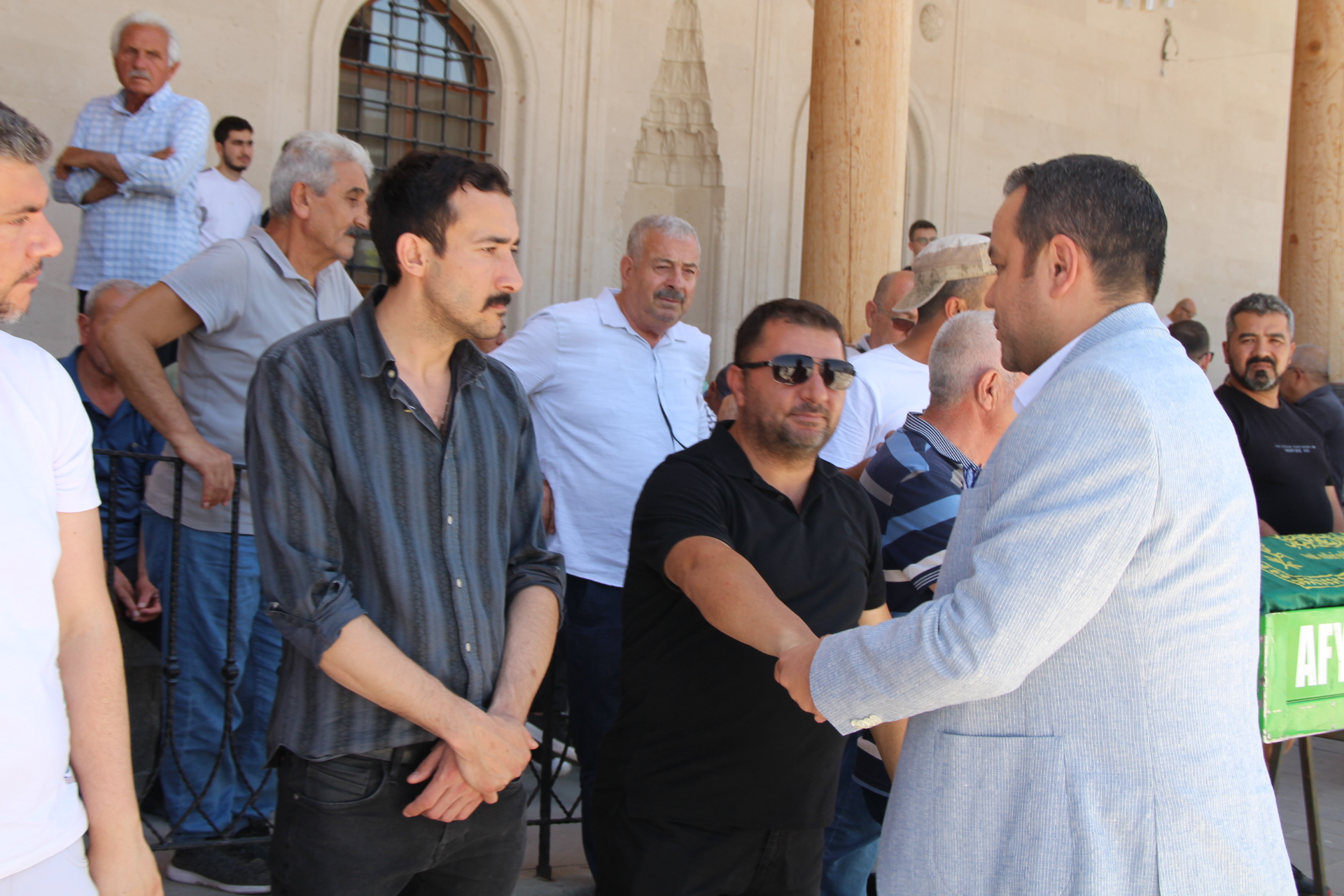 Başkan Köksal, Eğitimci Ahmet Akgül’ün Cenaze Törenine Katıldı