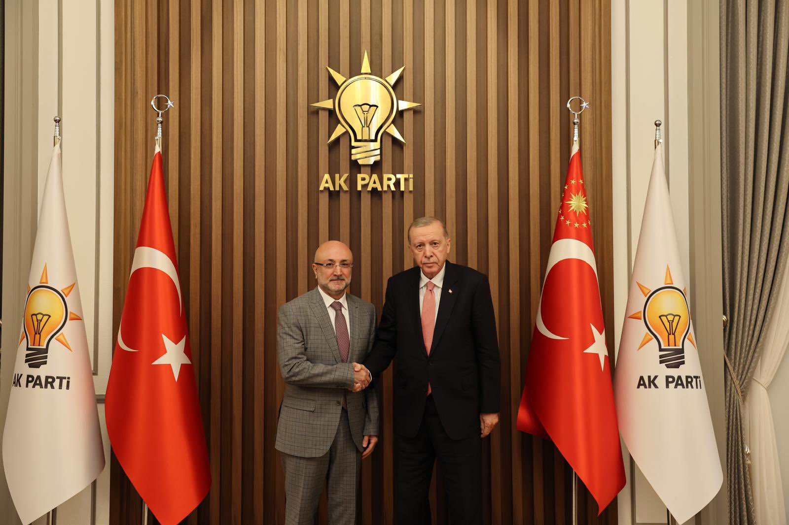 AK Parti'de Turgay Şahin Coşkusu Erdoğan'dan Tam Destek