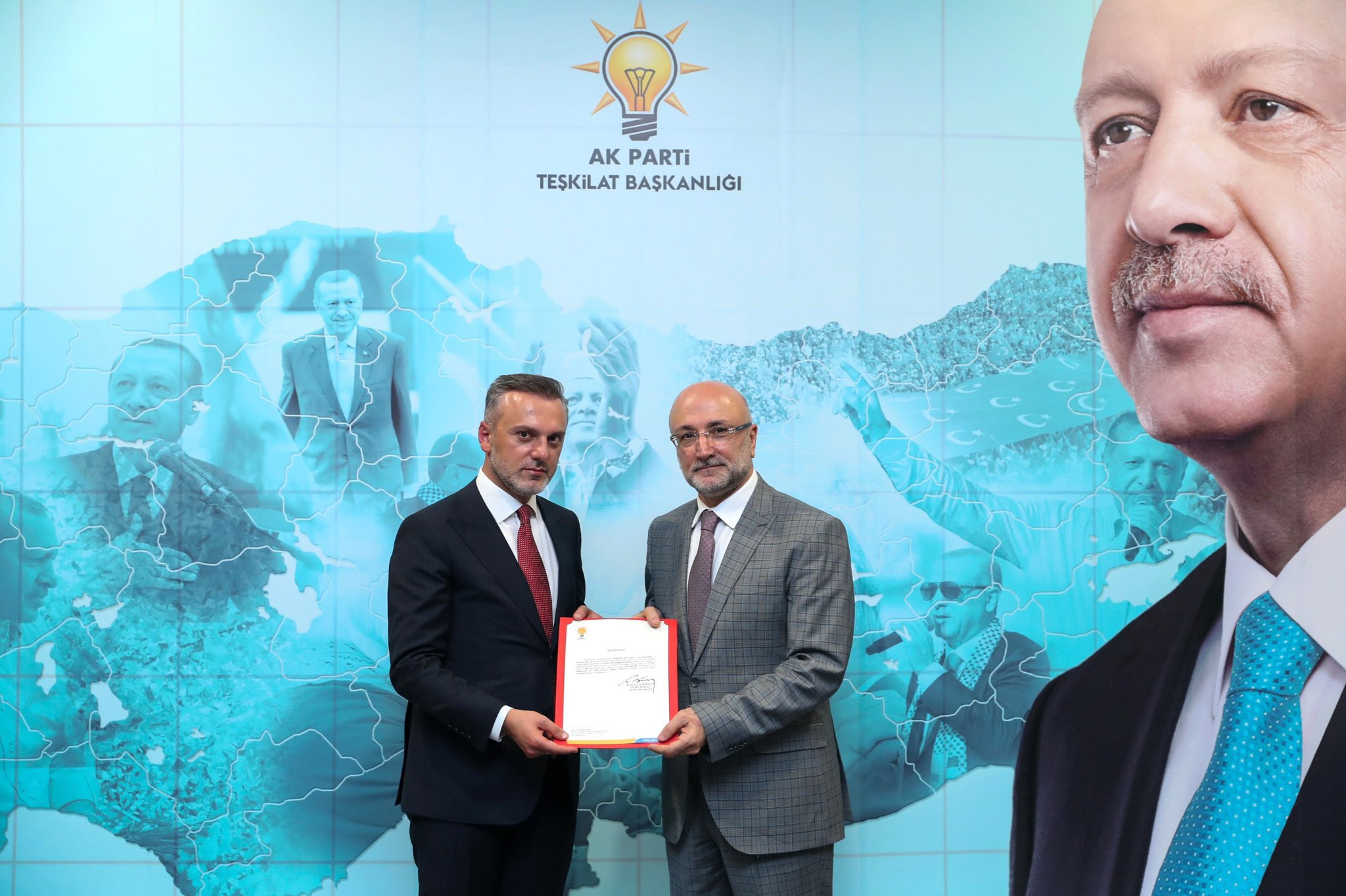 AK Parti'de Turgay Şahin Coşkusu Erdoğan'dan Tam Destek