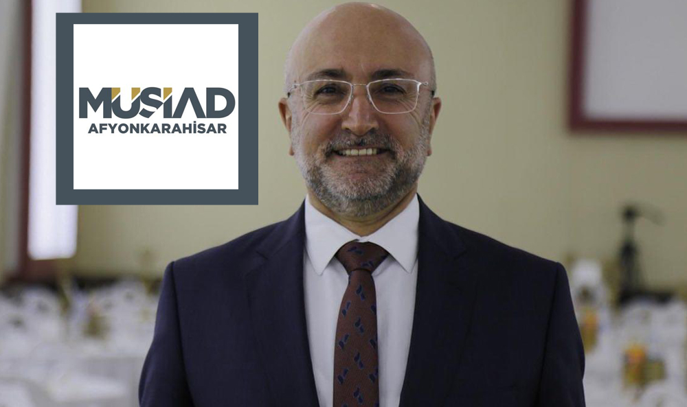 Çiçeği Burnunda Başkan Şahin'e MÜSİAD Afyon'dan Tebrik Geldi