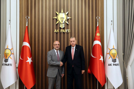 AK PARTİ İL BAŞKANI ŞAHİN TÜRKELİ GAZETESİNE AÇIKLAMALARDA  BULUNDU