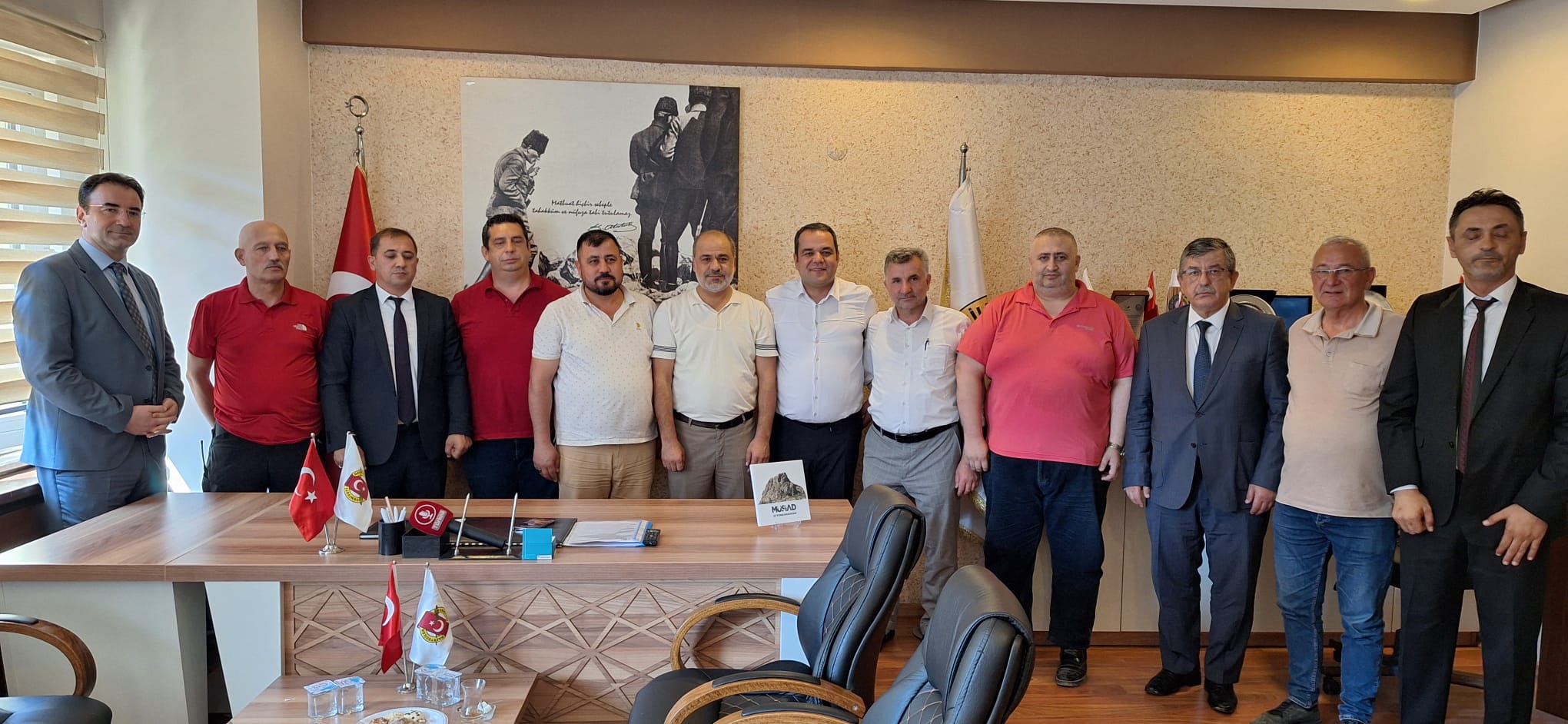 MÜSİAD DERNEĞİNDEN AGC'YE ZİYARET