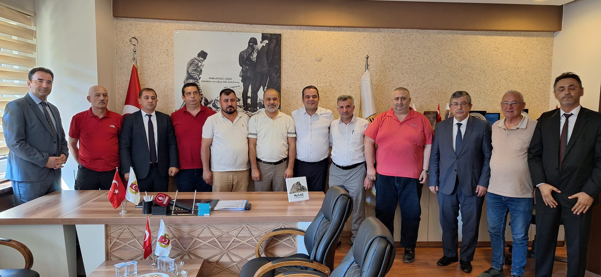 MÜSİAD DERNEĞİNDEN AGC'YE ZİYARET