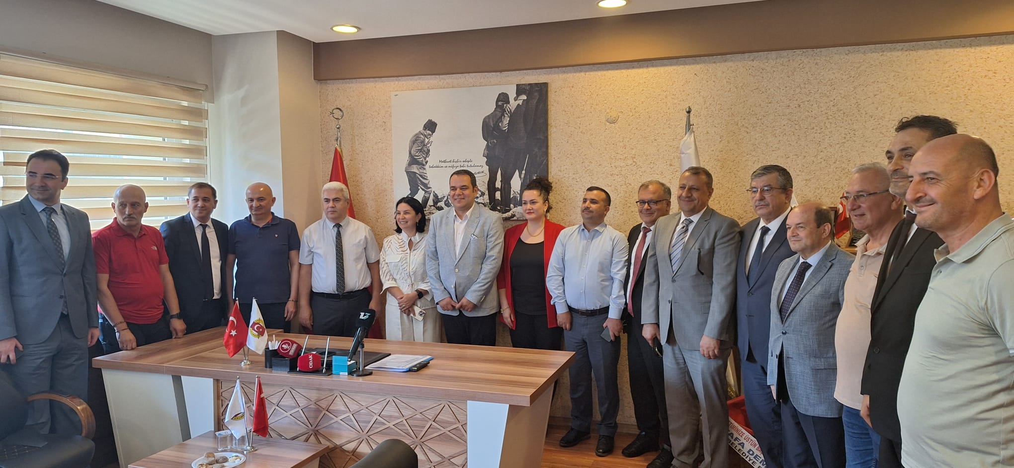 "BASINLA  KOORDİNELİ ÇALIŞARAK HALKIMIZA DOĞRU BİLGİLERİ ULAŞTIRACAĞIZ"