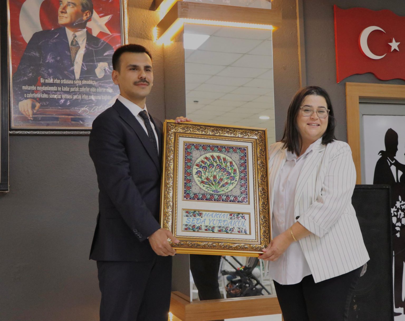 Dinar’da, Tayini Çıkan Hâkim ve Savcılara Veda Yemeği Düzenlendi