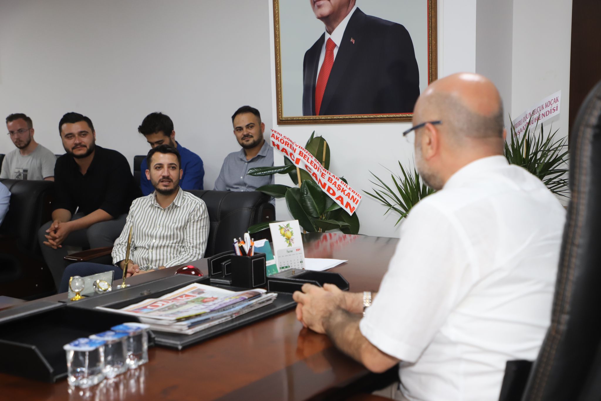 AK Gençlikten Başkan Şahin'e Tam Destek