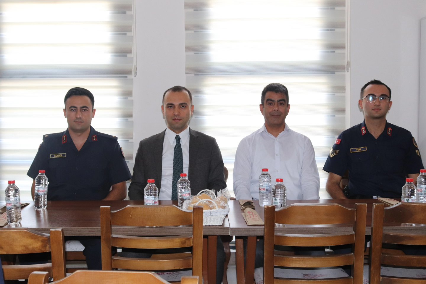 Kaymakam Özkır Görev Süresi Dolan Jandarma Personeliyle Bir Araya Geldi