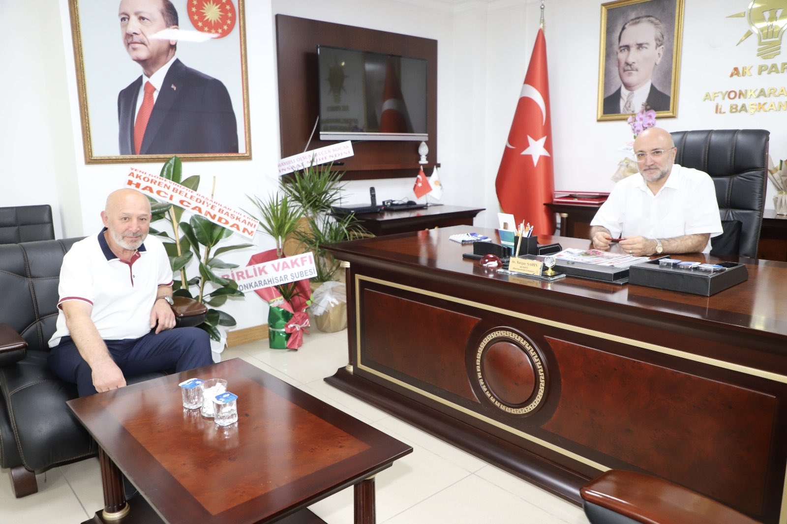 İGM Başkanı  Siper’den Başkan Şahin’e Ziyaret